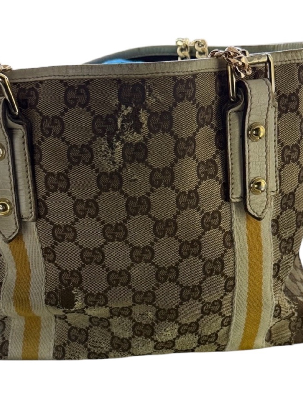 Gucci REHAB Brown
Monogram Tote with intact authentic charms - Picture 6 of 11